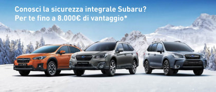 Conosci la sicurezza integrale Subaru?