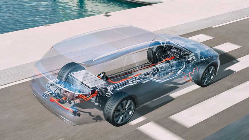 Mercedes SUV Plug-in Batterie